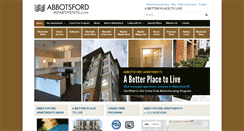 Desktop Screenshot of abbotsfordapartments.com